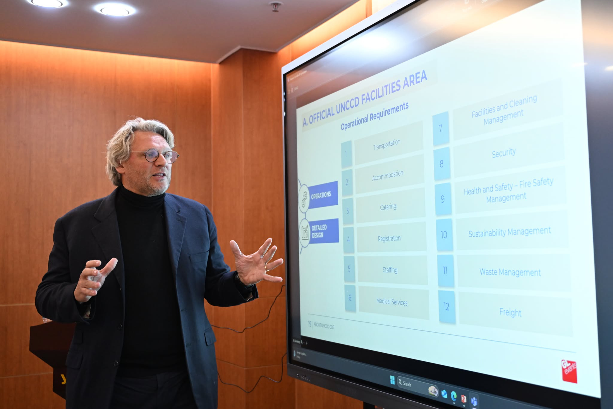 17 дугаар бага хурлын хөх бүс дэх түр байгууламжийг барих гүйцэтгэгчээр GL Events компани шалгарлаа